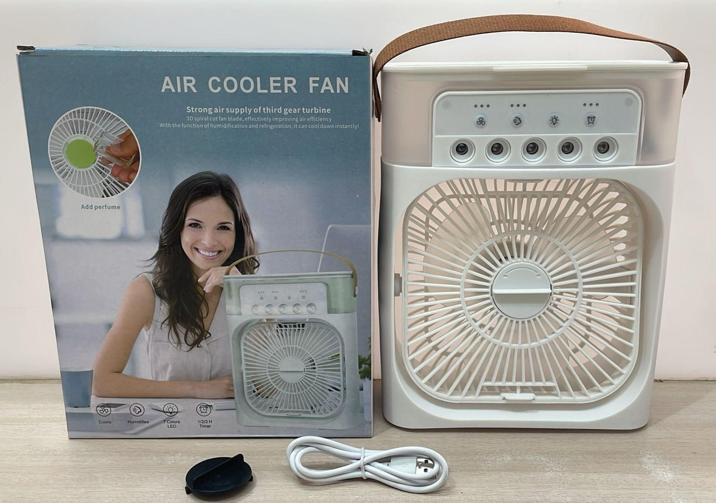 Multifunction Water Spray Mist Fan Air Cooler fan