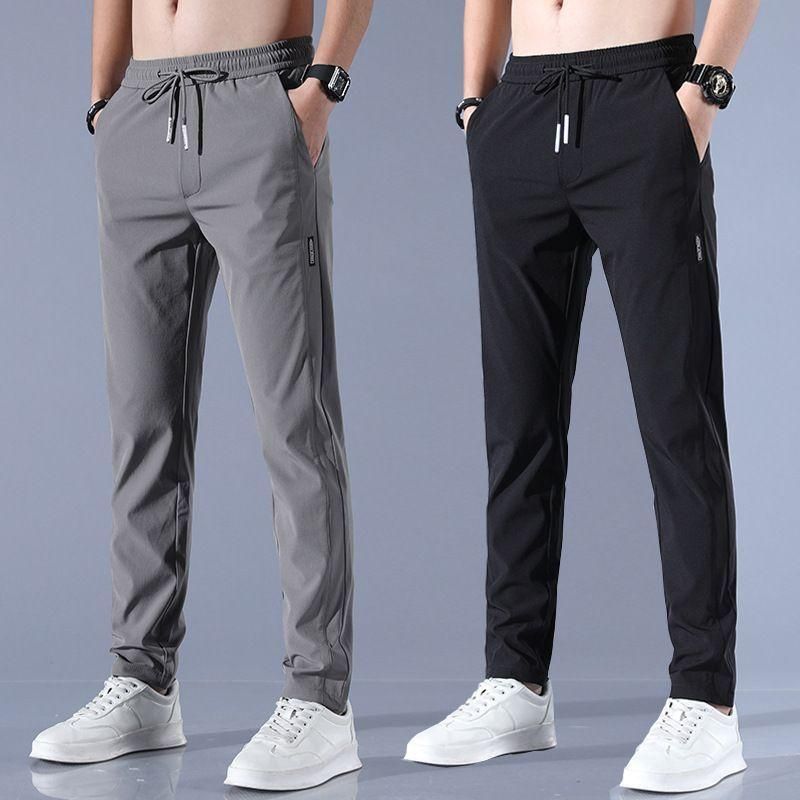 Set Of 2 Lycra Track Pants - 10X Stretch - 100% Made In India