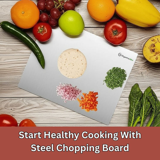 Premium Stainless Steel Chopping Board