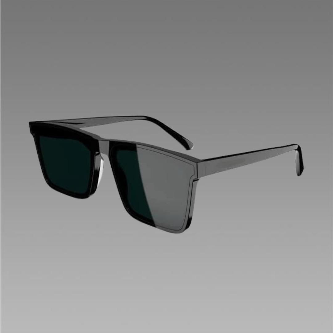 Polarized Retro Square Sunglasses – Classic Cool Meets Modern Vision